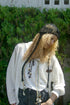 Merbeau × Cycle HANDMADE SPIRAL SUMMER BONNET -BLACK-
